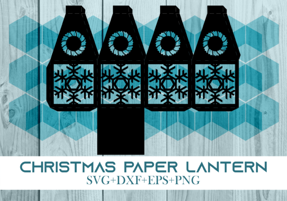 Christmas Paper Lantern Series 0360: A 3D SVG Review