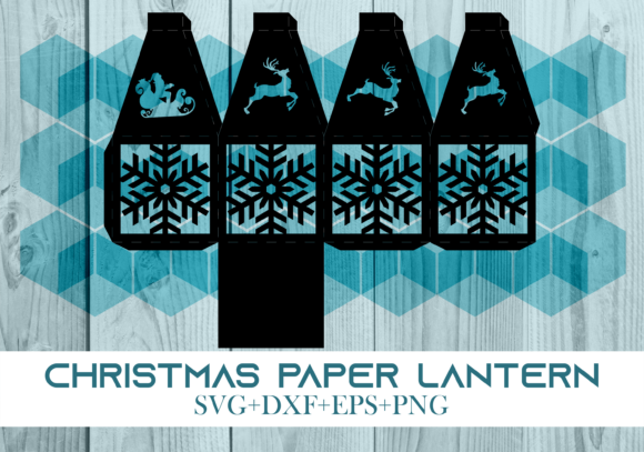 Christmas Paper Lantern Series 0401: A 3D SVG Review