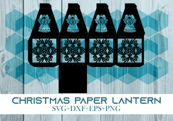 Christmas Paper Lantern Series 0810: A 3D SVG Review